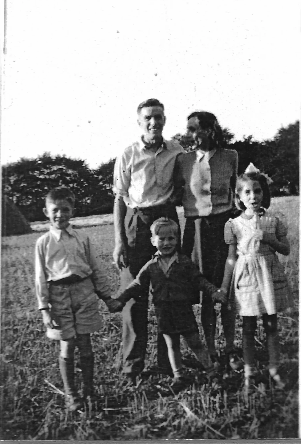 Parents Charles and Marjorie and brothers John and Laurie