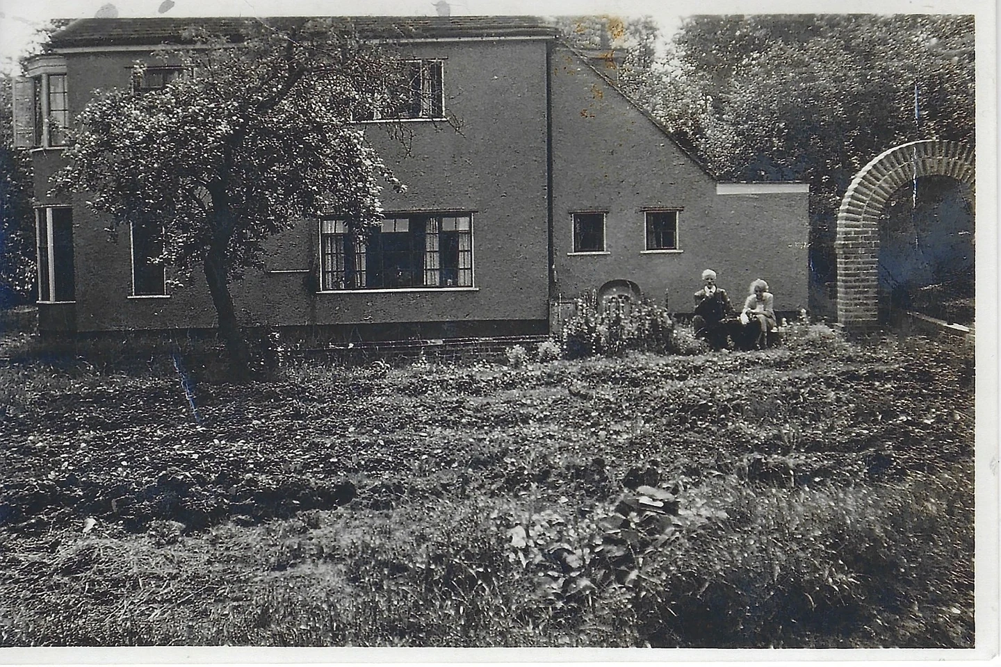 Grandparents William and Rose May at Rose Cottage