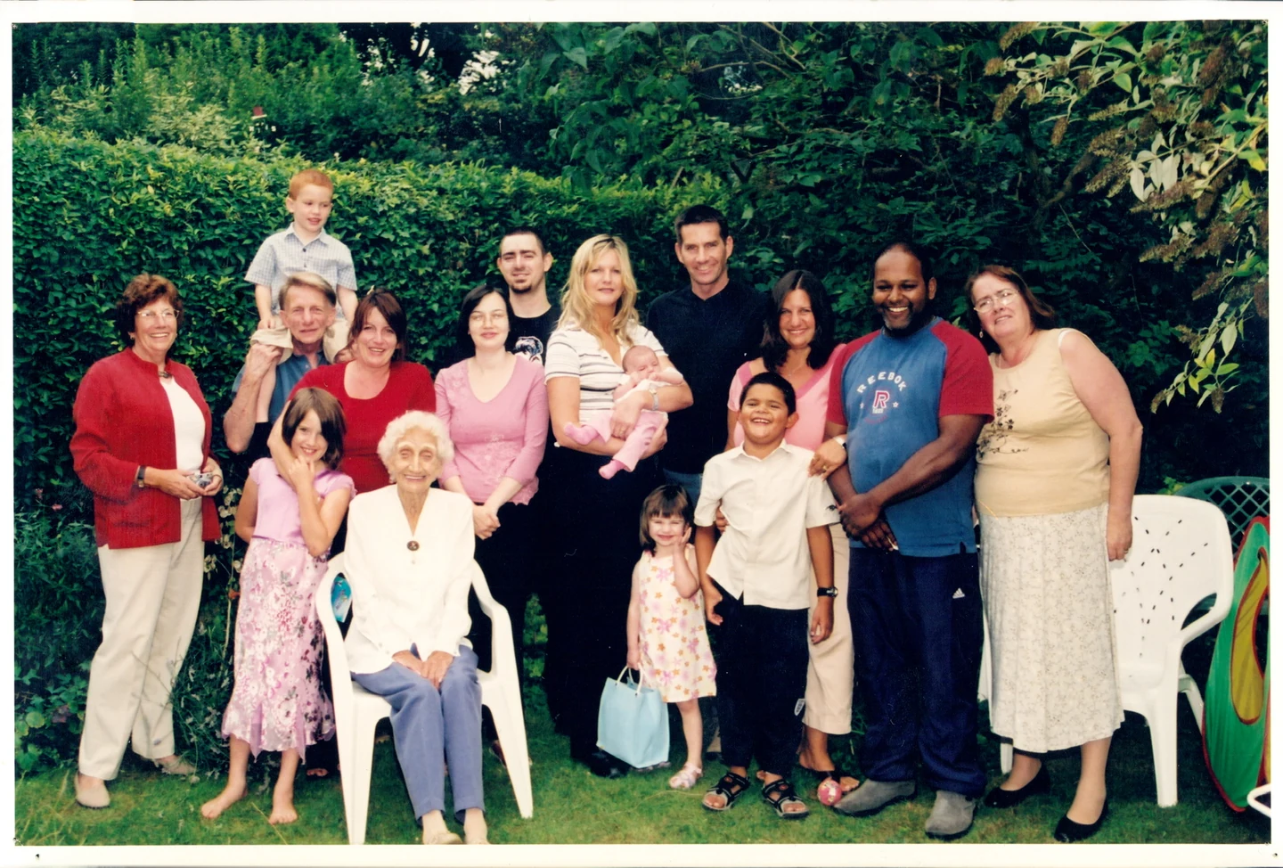 Reunion with John Russell’s extended family