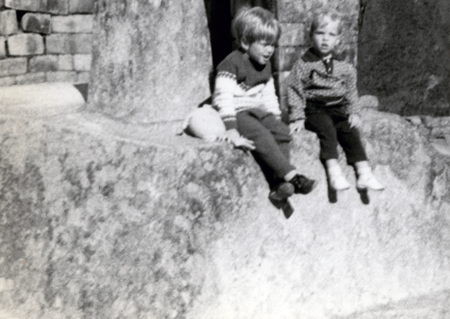 Matthew and Martin in Machu Pichu, Peru