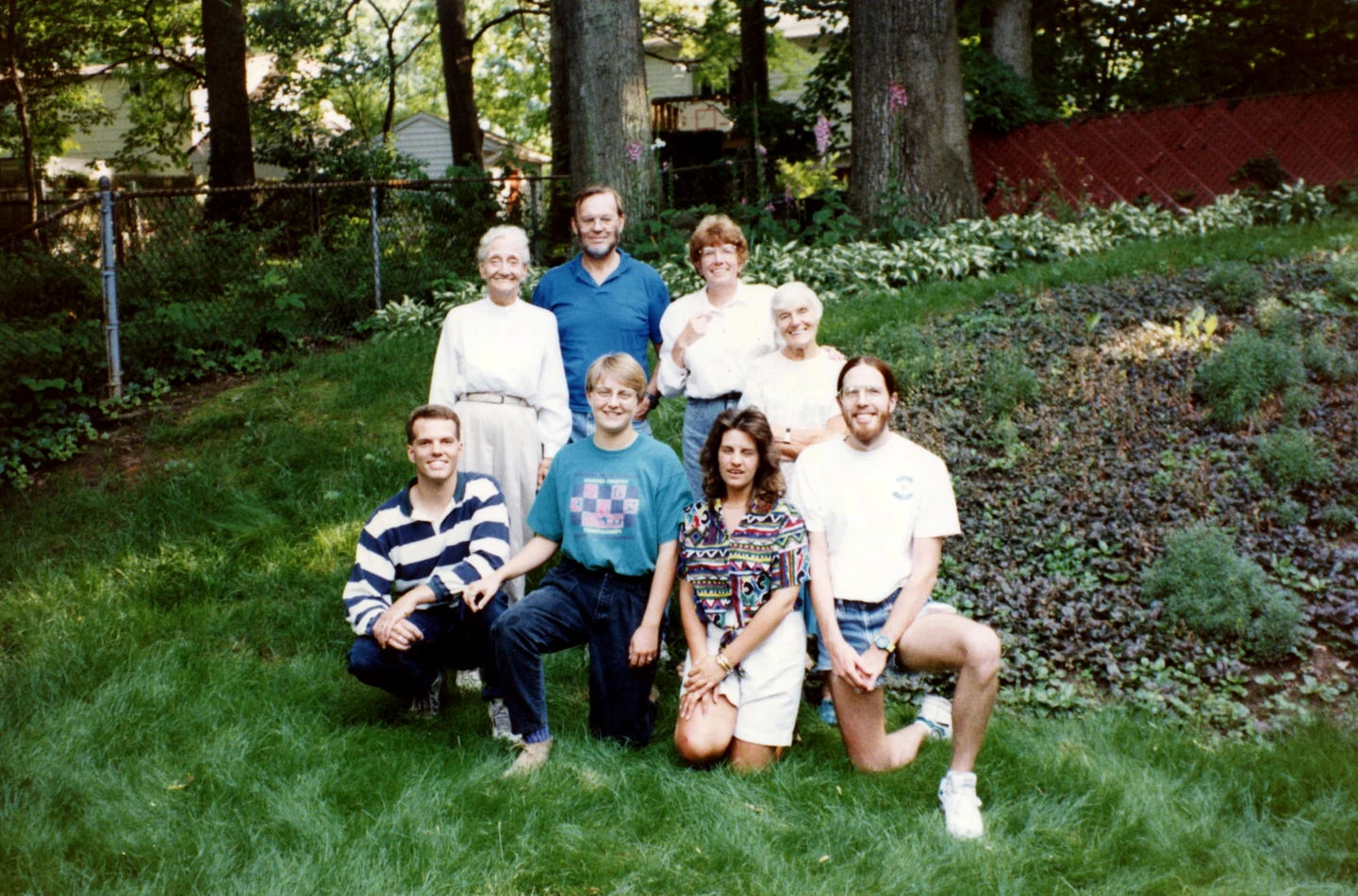 The mothers, Matt and Martin, Susan and Penny