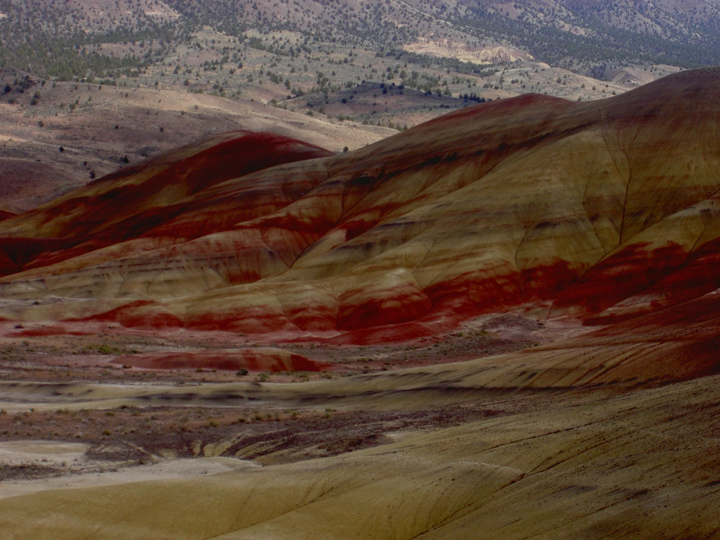 Painted Hills in Central Oregon