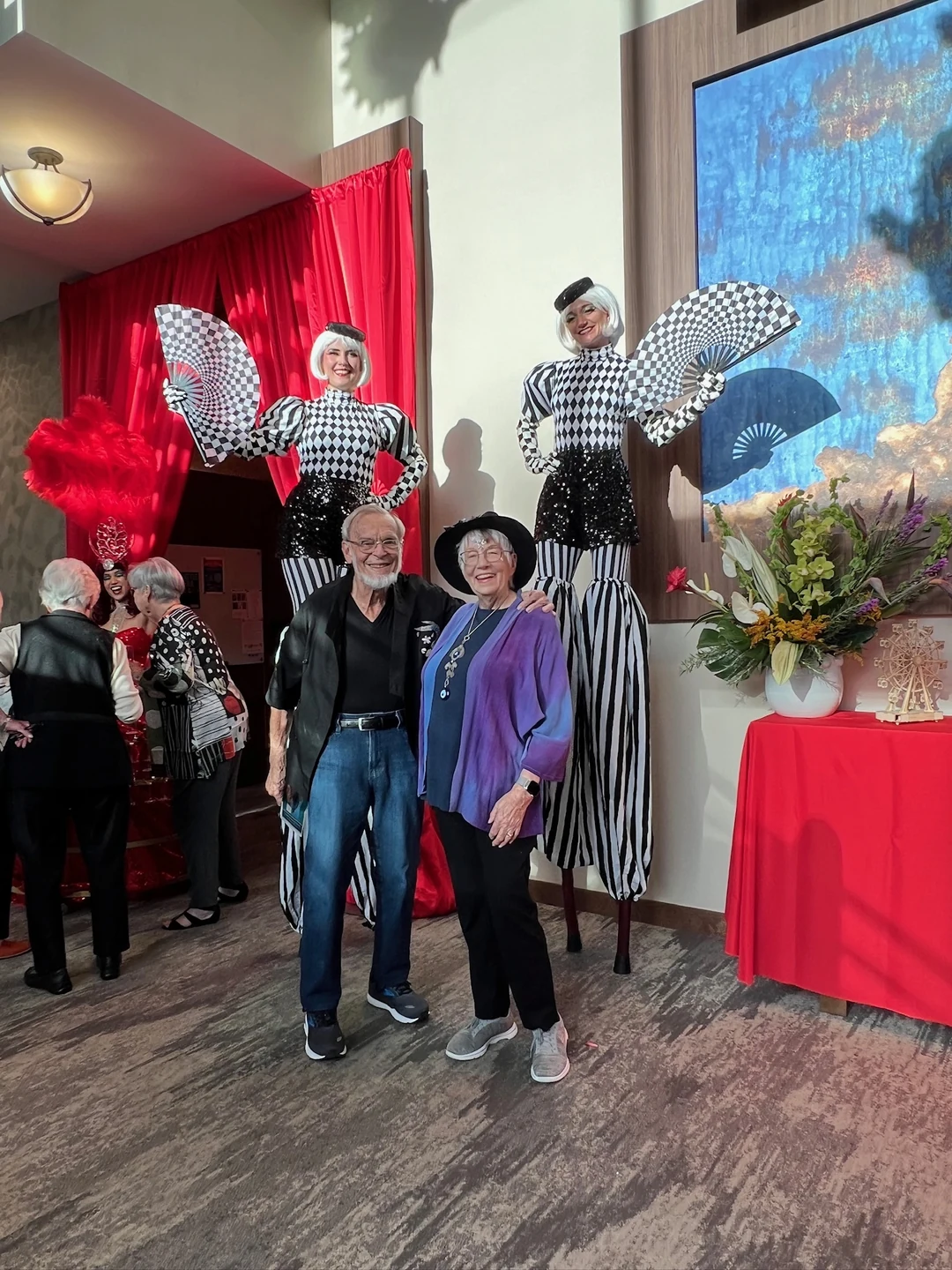 A typical exotic party at Murano