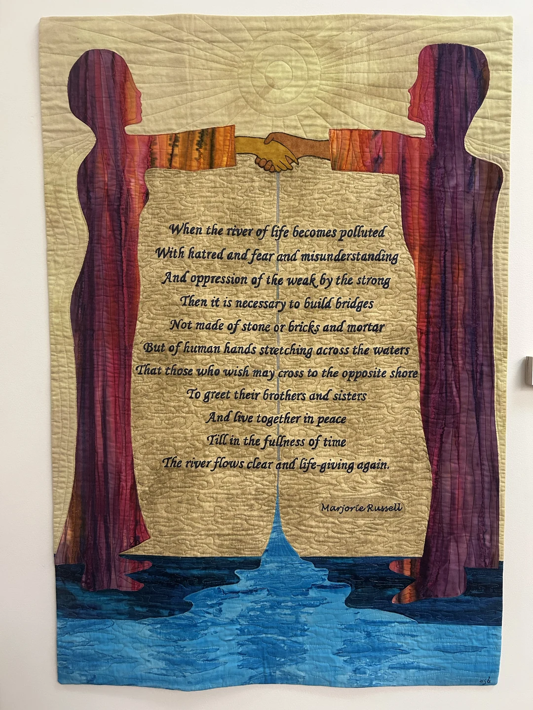 “Bridges”, based on a poem by Elizabeth’s mother Marjorie